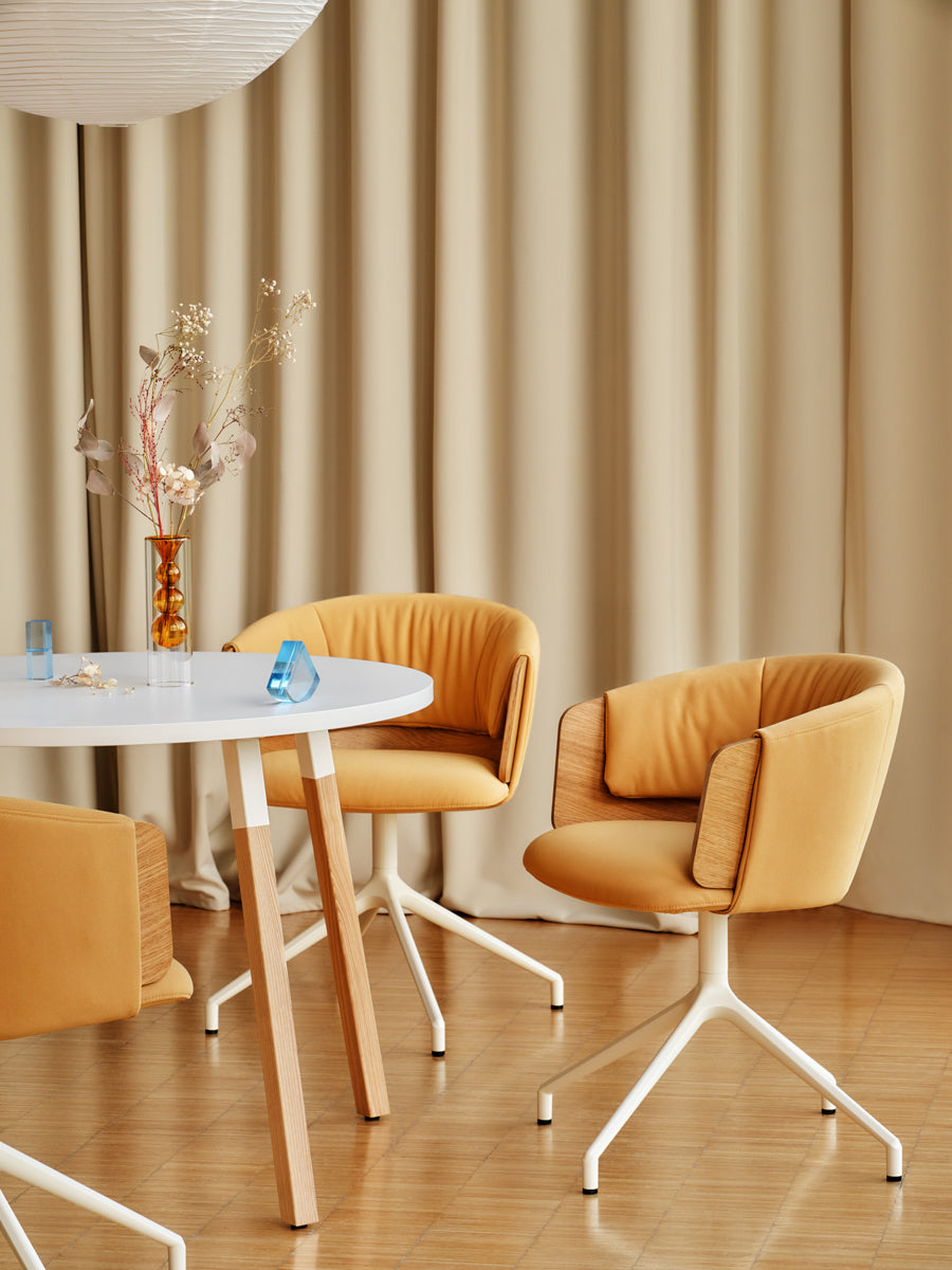 Ogi café table wooden legs