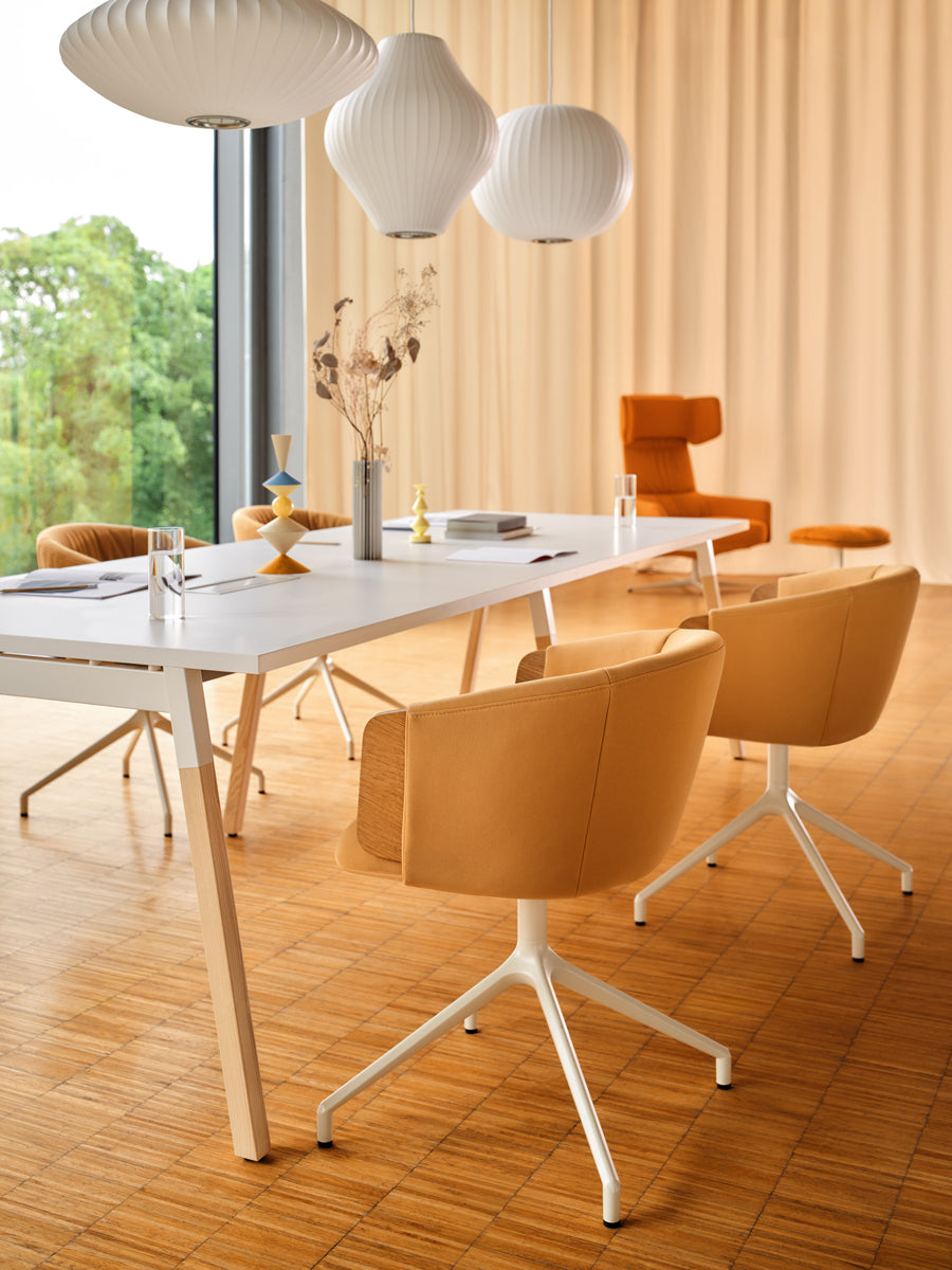 Collar chair swivel base