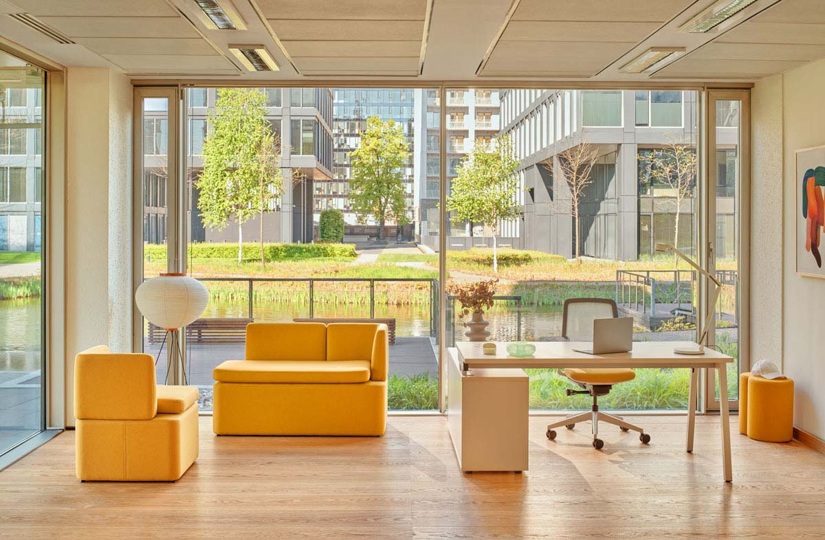 Kaiva modularer Sessel niedrig