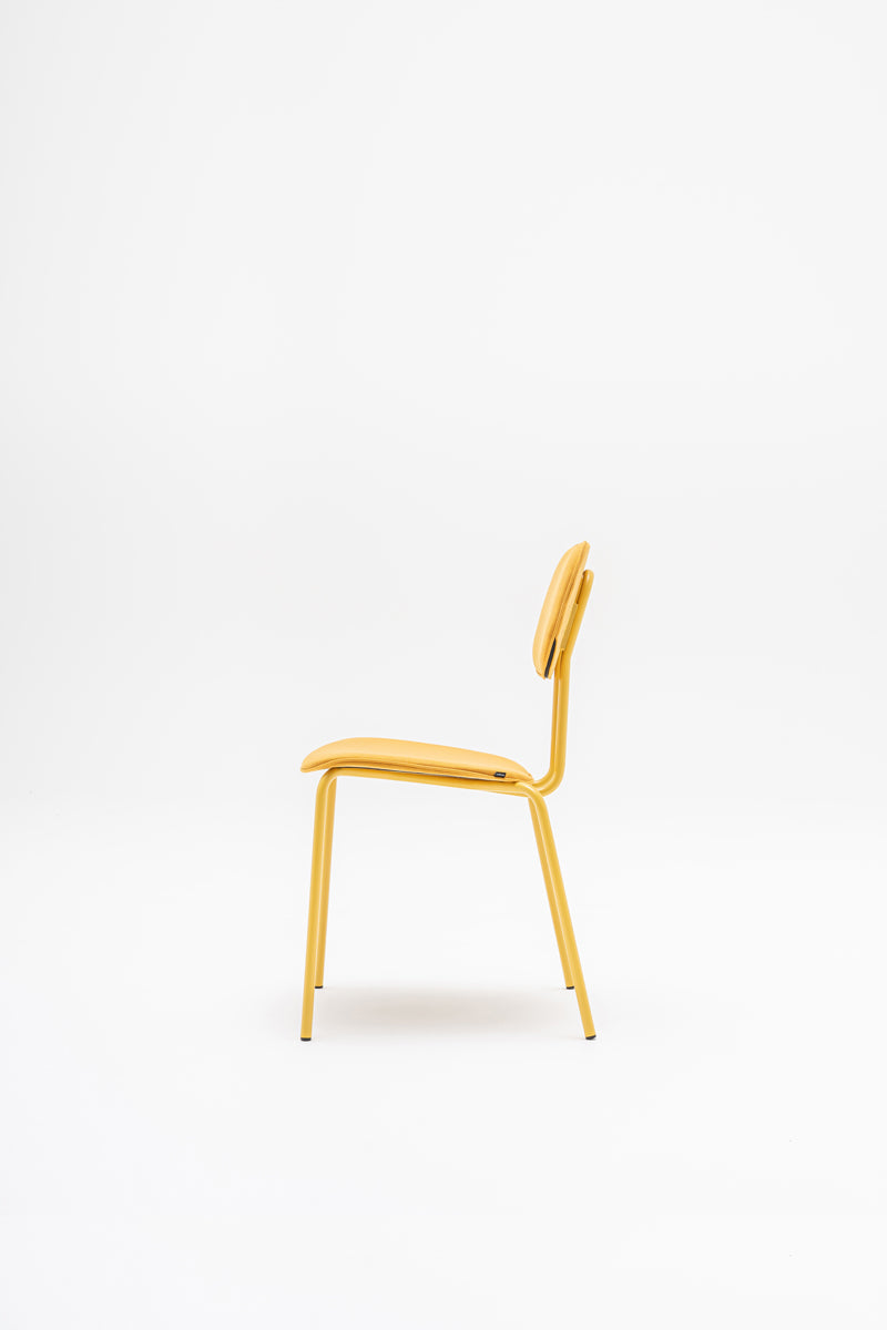 New upholstered chair 4-legged base