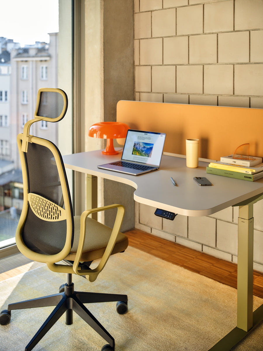 Sonic acoustic desk screens