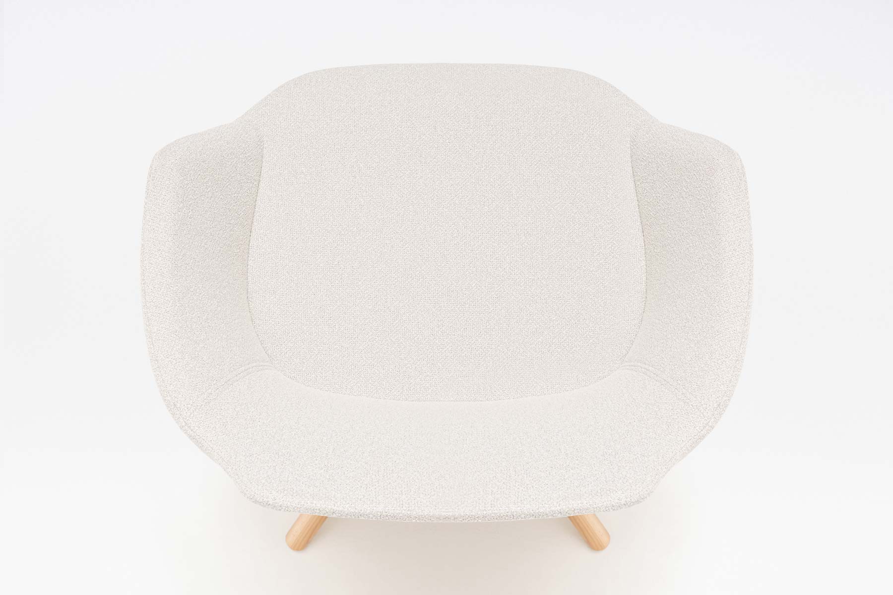 Ultra chair wooden swivel base