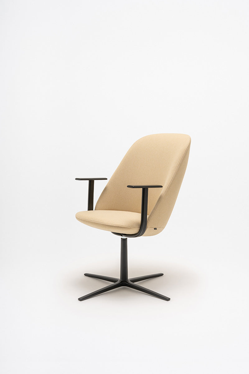 Paralel lounge armchair swivel base