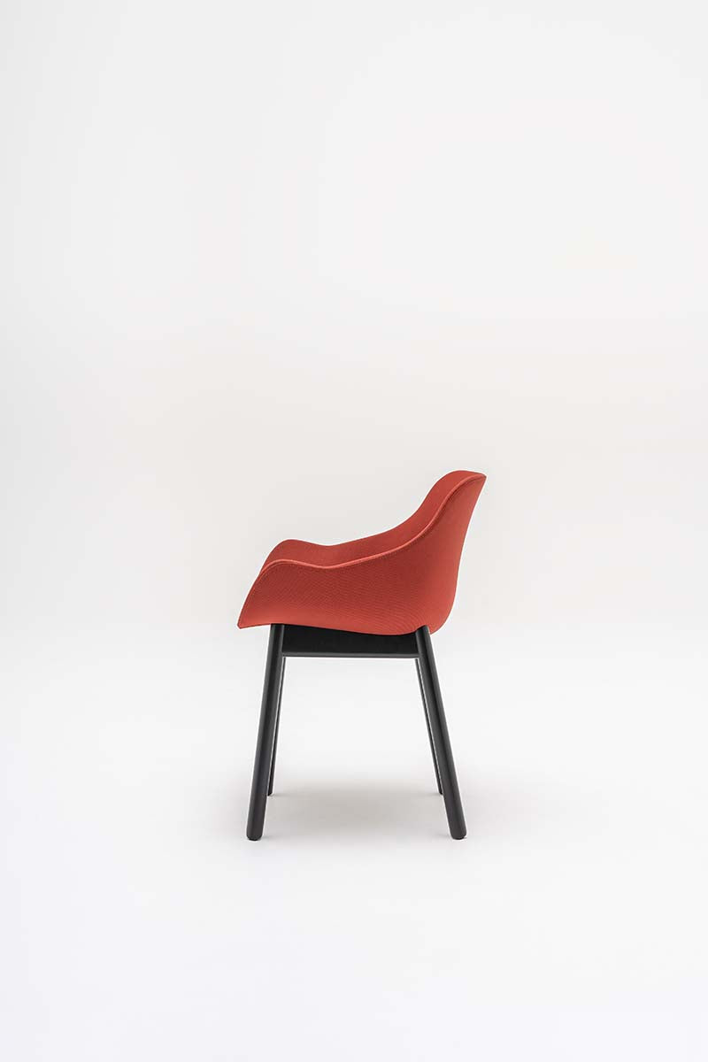 Baltischer Stuhl mit Holzgestell