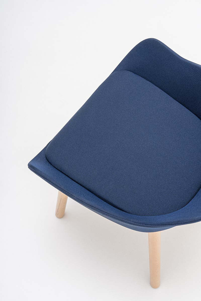 Baltischer Stuhl mit Holzgestell