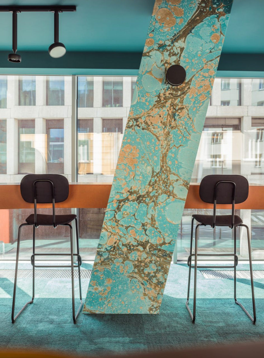 New upholstered high stool