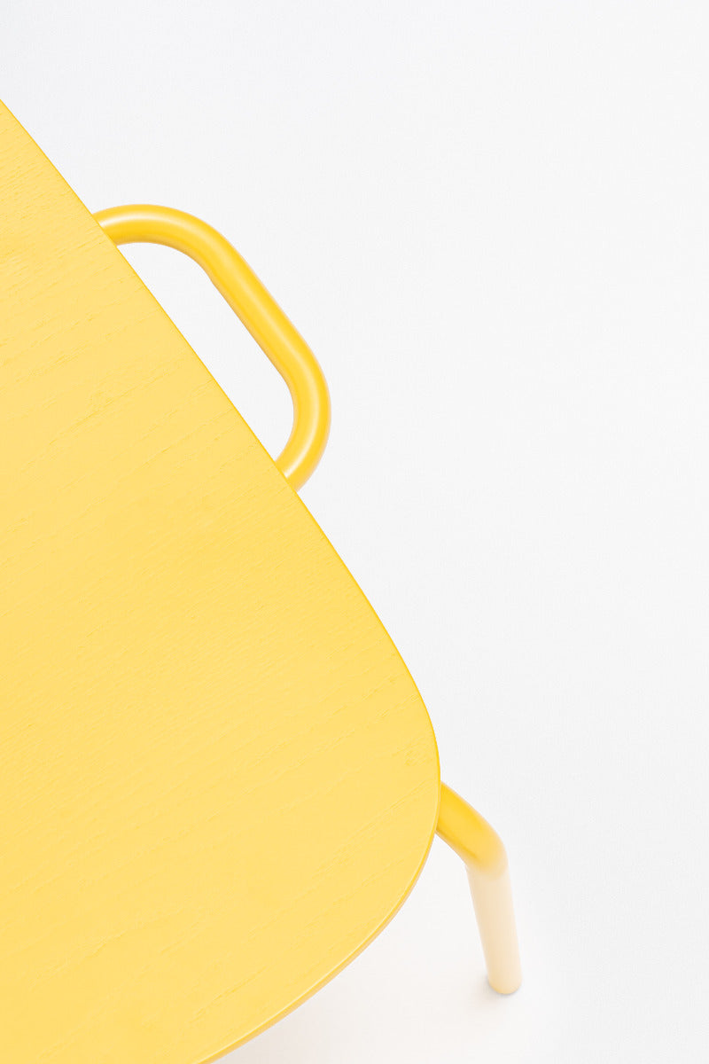 Neue Fußstütze aus Sperrholz