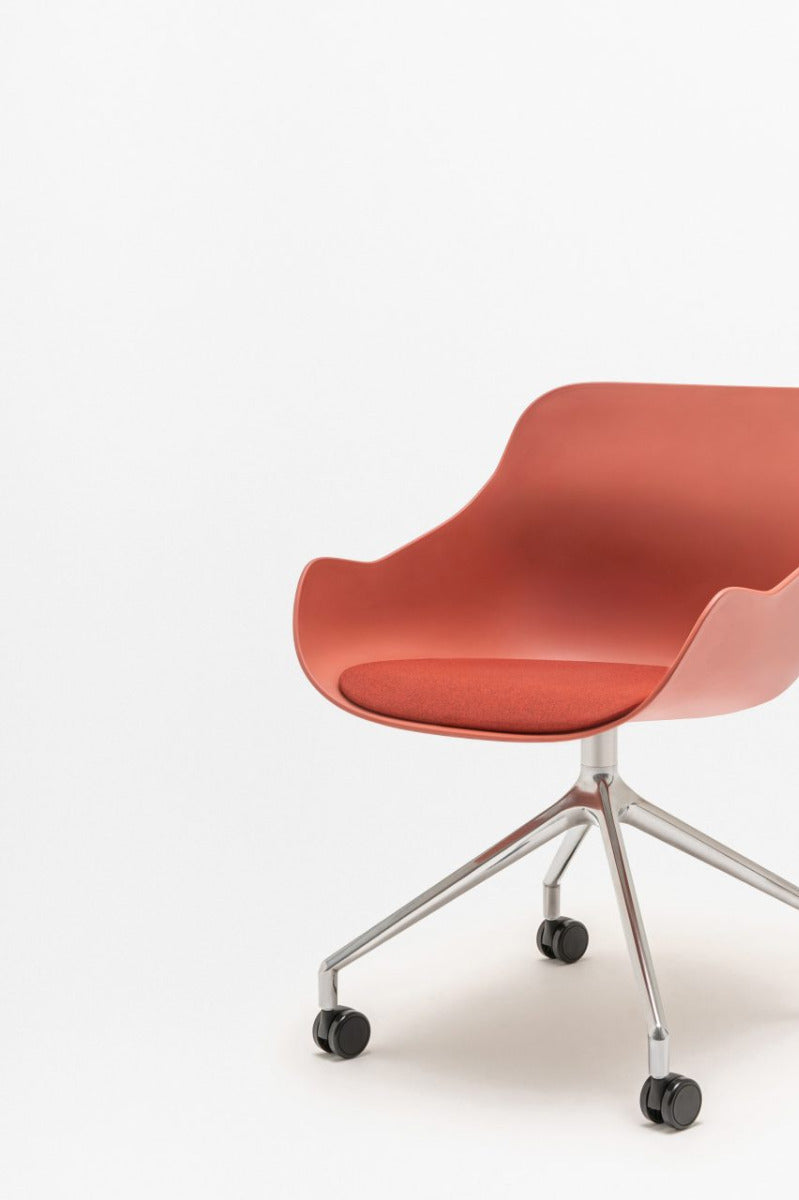 Gestell aus poliertem Aluminium für den Baltic Chair