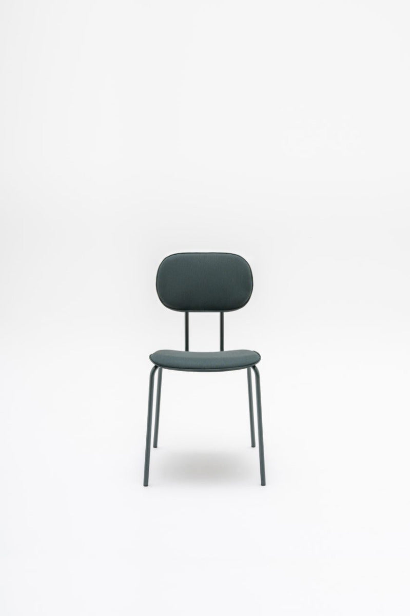 New upholstered chair 4-legged base