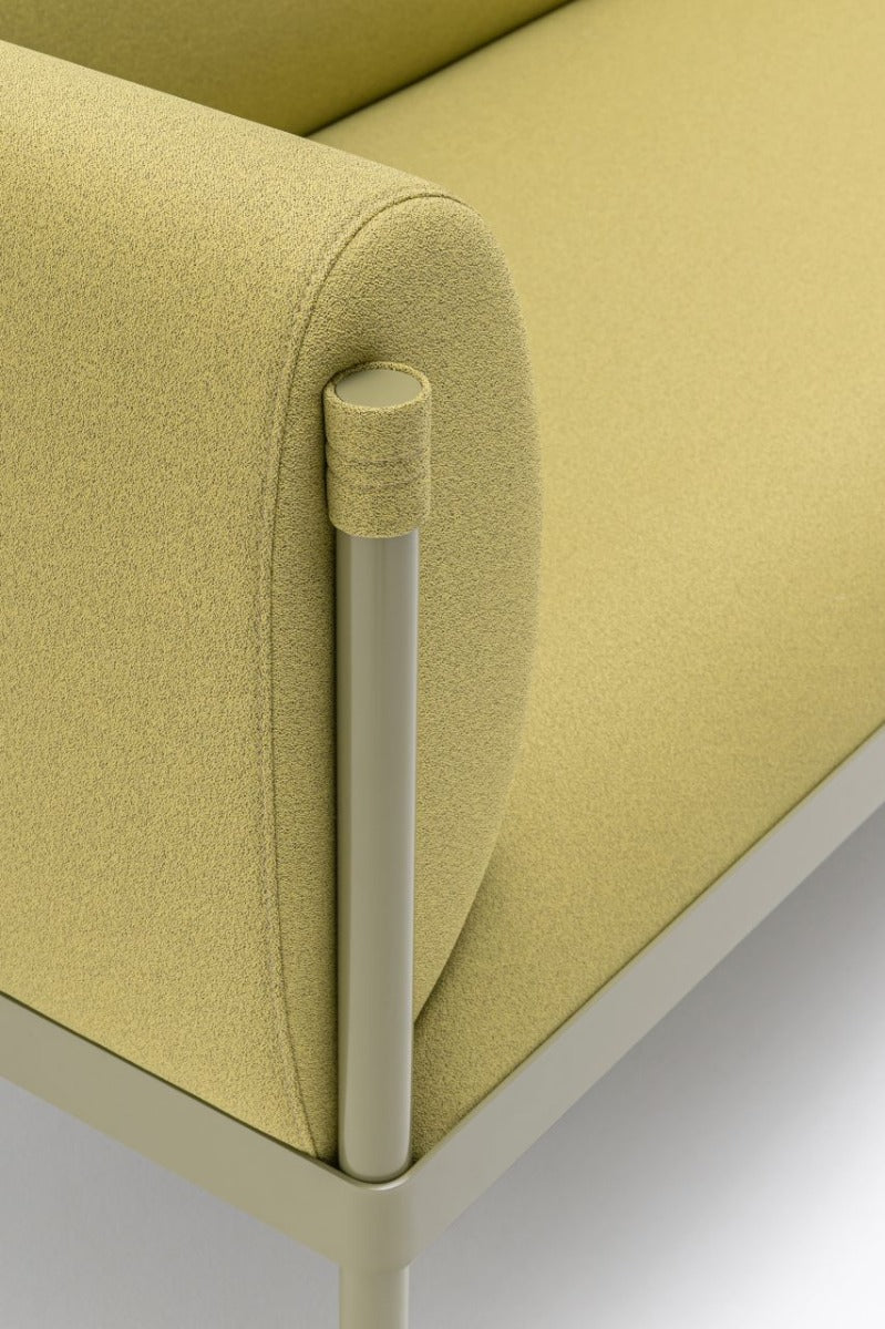 Stilt armchair low backed