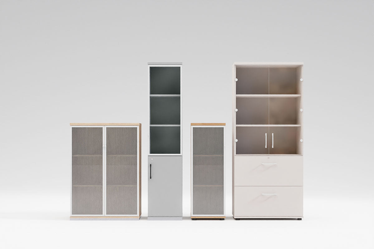 Standard-Glastürschrank