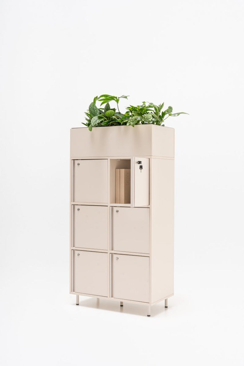 Erweiterungseinheit für Schließfach-Pflanzgefäße