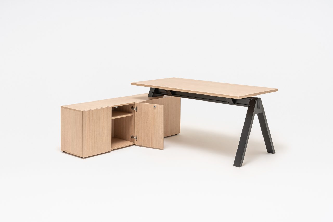 Viga desk with storage