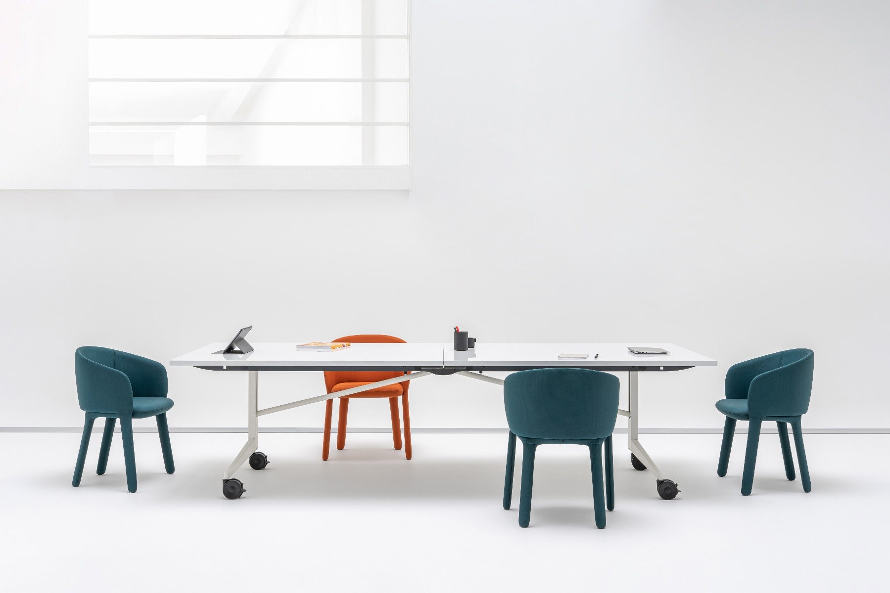 Plex Whiteboard-Klapptisch