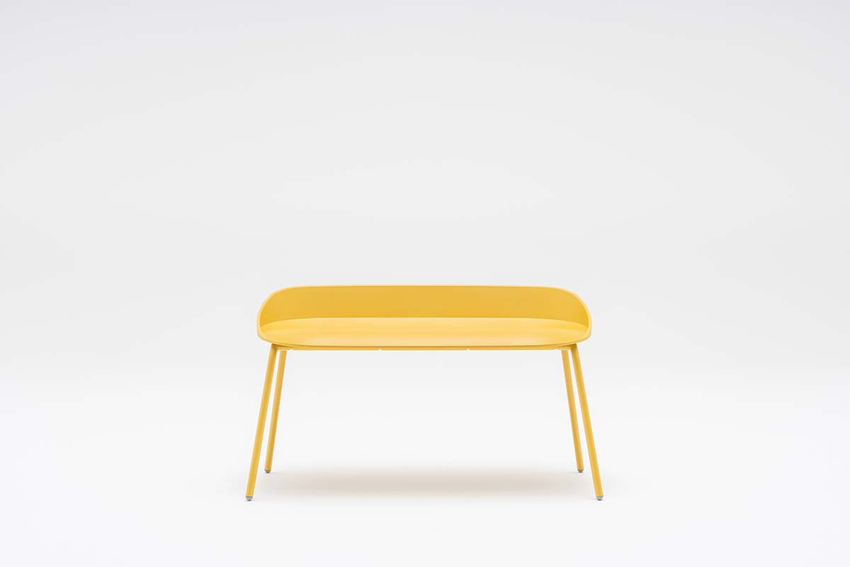 Team niedrige Bank aus Kunststoff