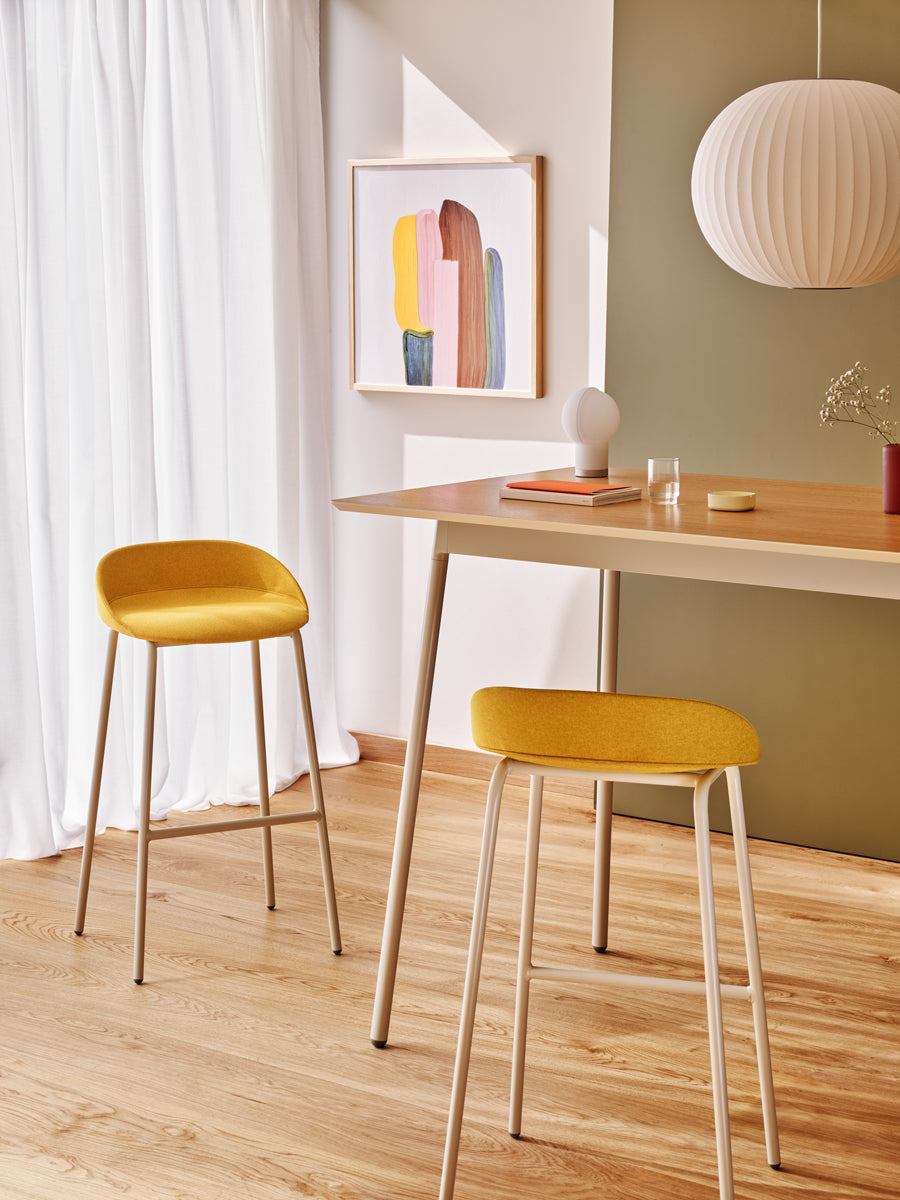 Team-Hocker, gepolstert