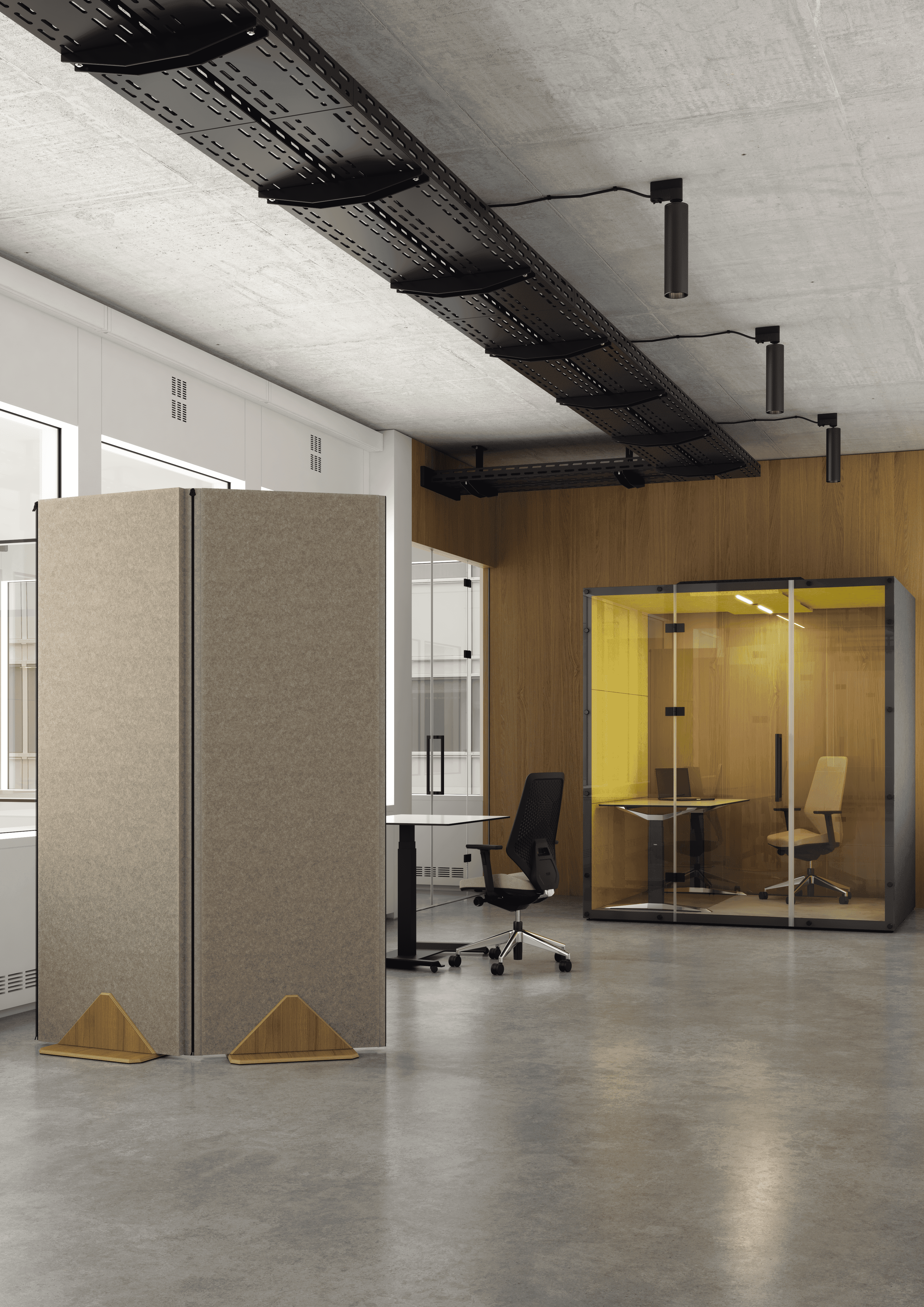 FLAT acoustic pod