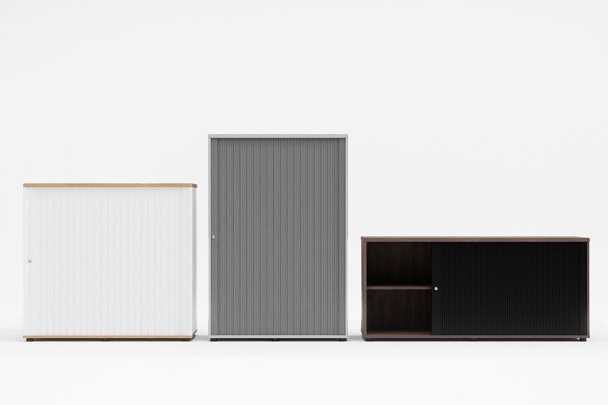 Standard tambour cabinet